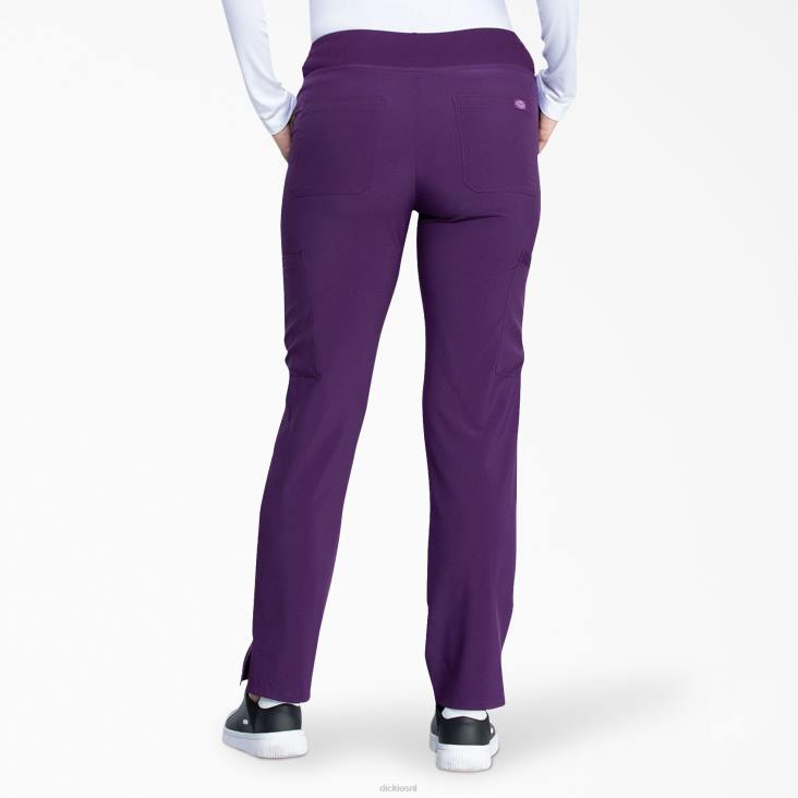 vrouwen Dickies eds essentials cargobroek met taps toelopende pijpen paarse aubergine (ei) kleding 6F0X2496