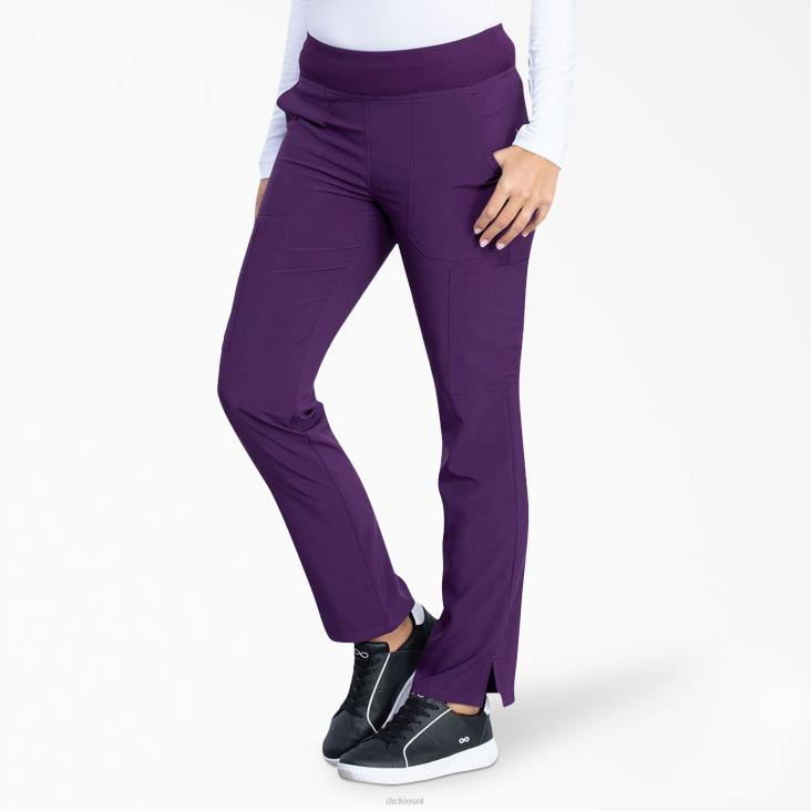 vrouwen Dickies eds essentials cargobroek met taps toelopende pijpen paarse aubergine (ei) kleding 6F0X2496