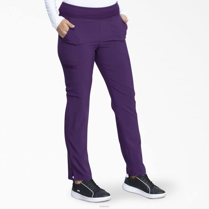 vrouwen Dickies eds essentials cargobroek met taps toelopende pijpen paarse aubergine (ei) kleding 6F0X2496