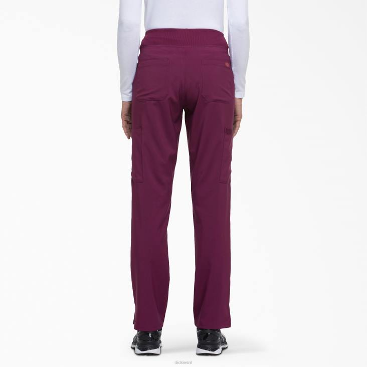 vrouwen Dickies eds essentials cargobroek met taps toelopende pijpen wijn (winnen) kleding 6F0X2510