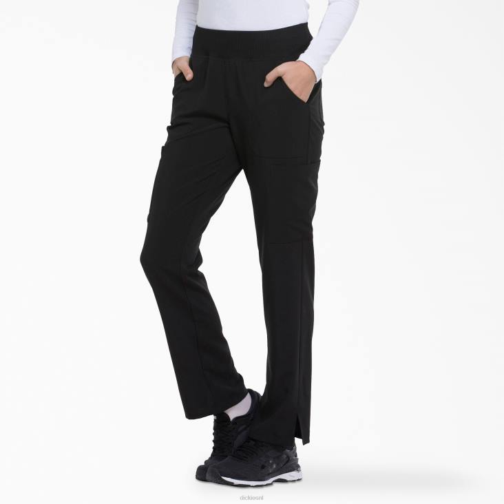 vrouwen Dickies eds essentials cargobroek met taps toelopende pijpen zwart (zwart) kleding 6F0X2490
