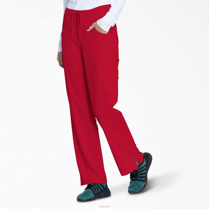 vrouwen Dickies eds essentials scrubbroek met eigentijdse pasvorm rood (rd) kleding 6F0X2576