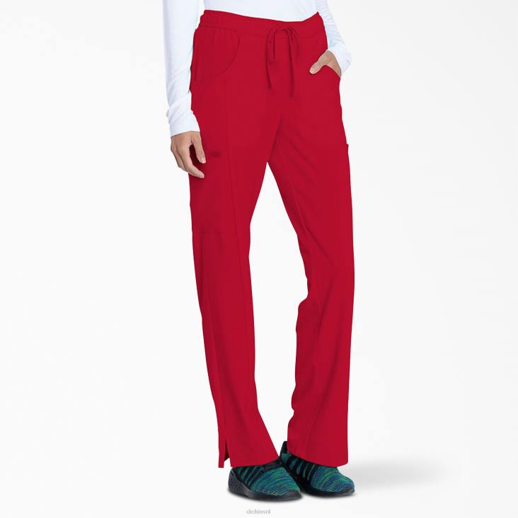 vrouwen Dickies eds essentials scrubbroek met eigentijdse pasvorm rood (rd) kleding 6F0X2576