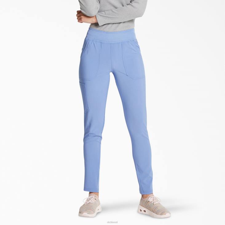 vrouwen Dickies eds essentials scrubbroek met taps toelopende pijpen plafond blauw (cbl) kleding 6F0X2512