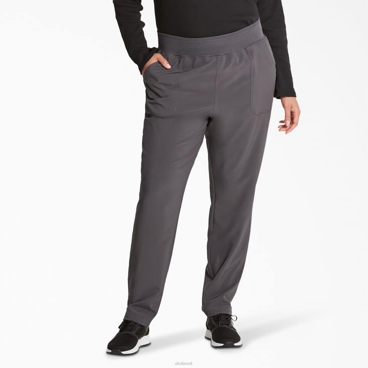vrouwen Dickies eds essentials scrubbroek met taps toelopende pijpen tin grijs (bank) kleding 6F0X2516