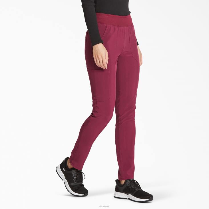 vrouwen Dickies eds essentials scrubbroek met taps toelopende pijpen wijn (winnen) kleding 6F0X2518