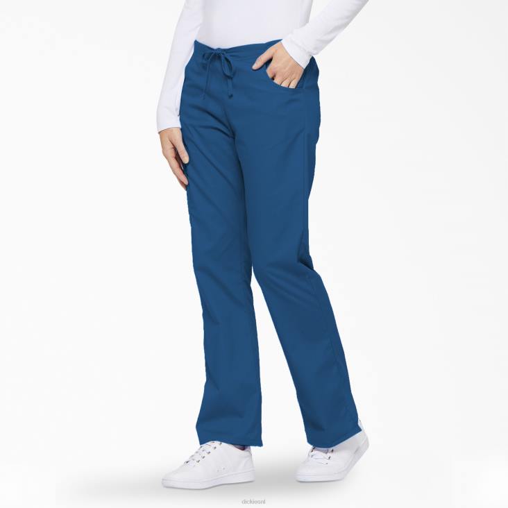 vrouwen Dickies eds kenmerkende cargobroek met uitlopende pijpen koningsblauw (rb) kleding 6F0X2533