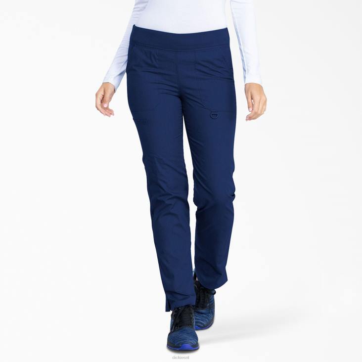 vrouwen Dickies eds kenmerkende scrubbroek met taps toelopende pijpen marineblauw (nvy) kleding 6F0X2604
