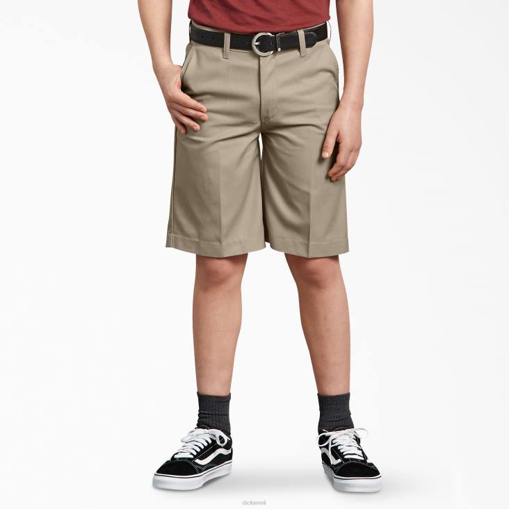 kinderen Dickies husky short met klassieke pasvorm woestijnzand (ds) kleding 6F0X2694