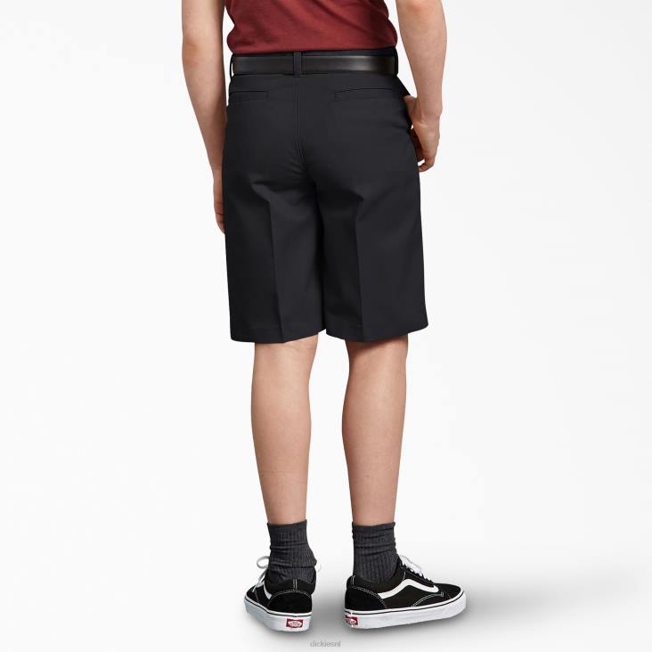 kinderen Dickies korte broek met klassieke pasvorm zwart (bk) kleding 6F0X2681