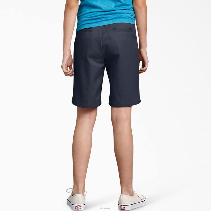 kinderen Dickies slim fit korte broek donker marineblauw (dn) kleding 6F0X2712