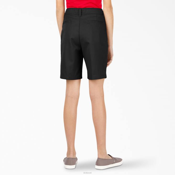 kinderen Dickies slim fit korte broek zwart (bk) kleding 6F0X2711