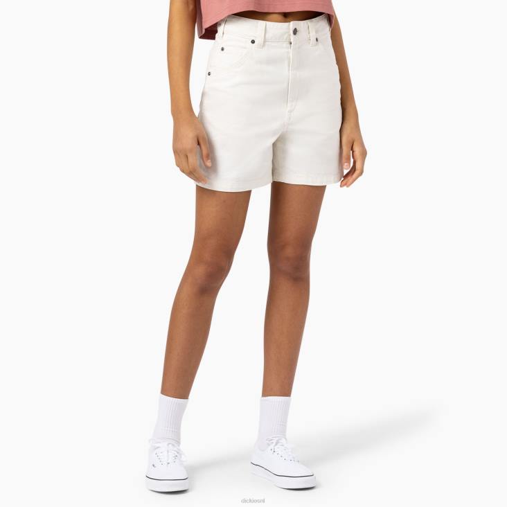 vrouwen Dickies eend korte broek 5" versteende wolk (s2c) kleding 6F0X2244