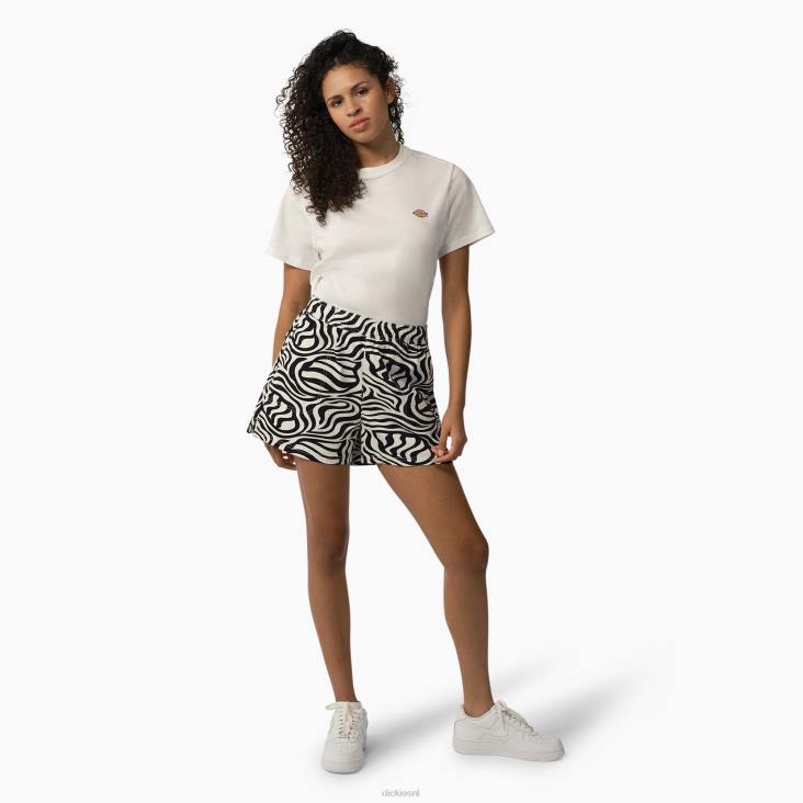vrouwen Dickies korte broek met zebraprint 5