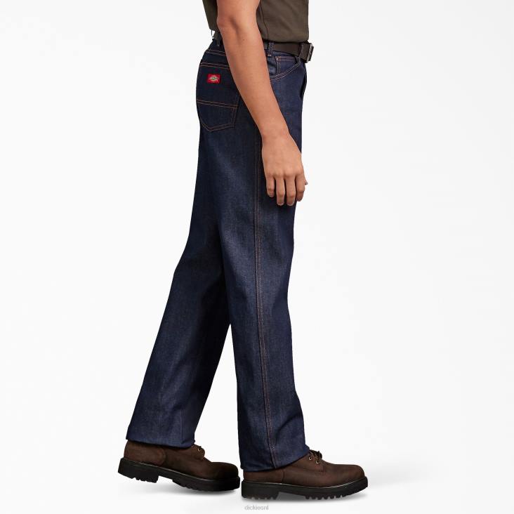 Heren Dickies normale rechte jeans indigoblauw (nb) kleding 6F0X129