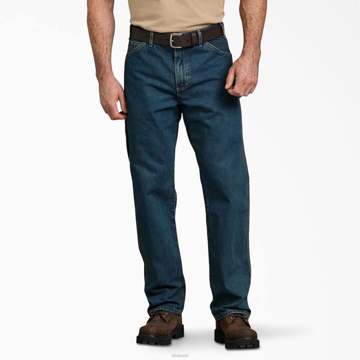 Heren Dickies relaxte timmermansjeans erfgoed getint kaki (thk) kleding 6F0X118