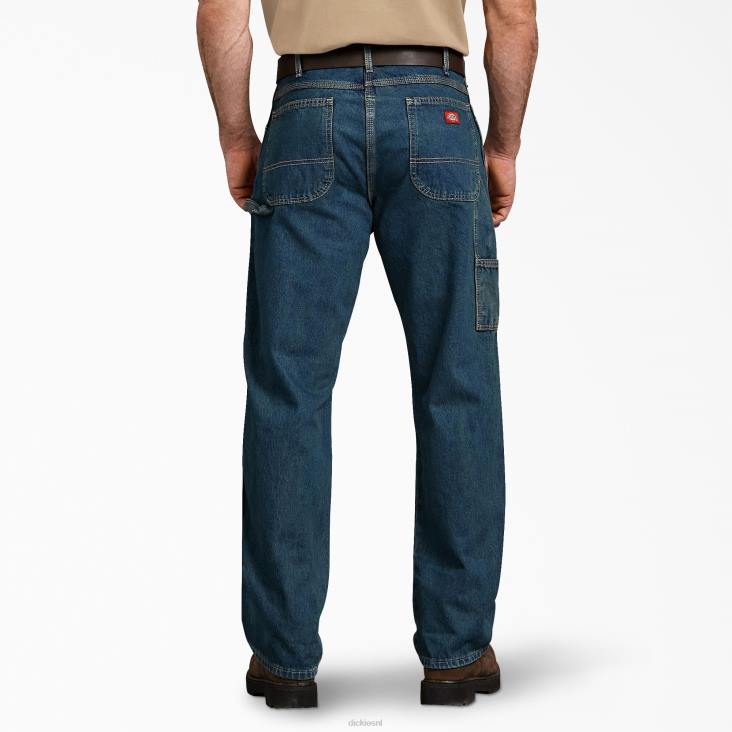 Heren Dickies relaxte timmermansjeans erfgoed getint kaki (thk) kleding 6F0X118