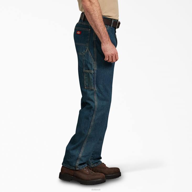Heren Dickies relaxte timmermansjeans erfgoed getint kaki (thk) kleding 6F0X118