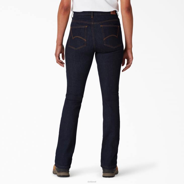 vrouwen Dickies perfect gevormde bootcut jeans met hoge taille normaal kleding 6F0X1887