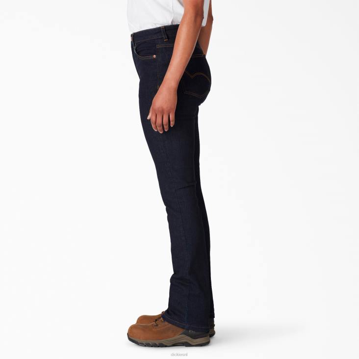 vrouwen Dickies perfect gevormde bootcut jeans met hoge taille normaal kleding 6F0X1887