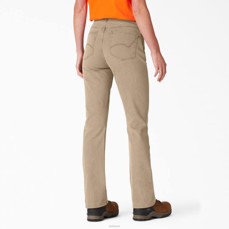 vrouwen Dickies perfect gevormde bootcut jeans met hoge taille normaal kleding 6F0X1888