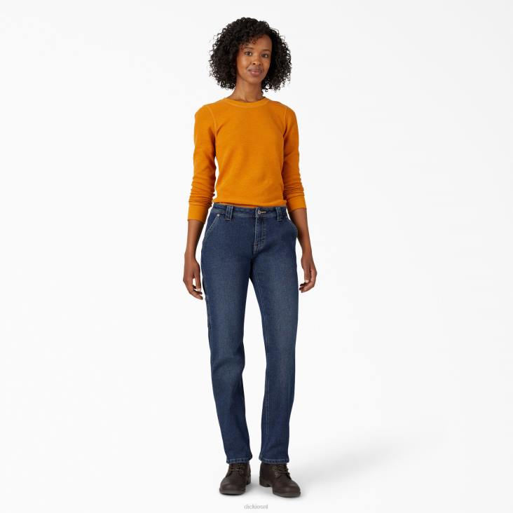 vrouwen Dickies verwarmende timmermansjeans normaal kleding 6F0X1679