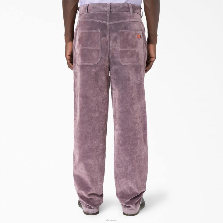 Heren Dickies openingsceremonie flock dubbele knie utility jeans lila (lc) kleding 6F0X284