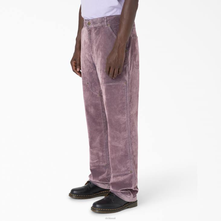 Heren Dickies openingsceremonie flock dubbele knie utility jeans lila (lc) kleding 6F0X284