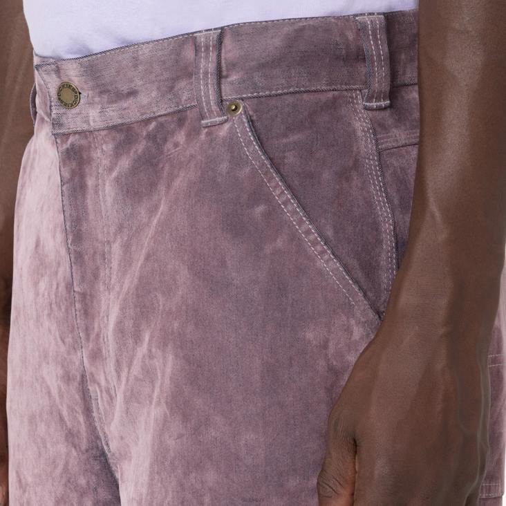 Heren Dickies openingsceremonie flock dubbele knie utility jeans lila (lc) kleding 6F0X284