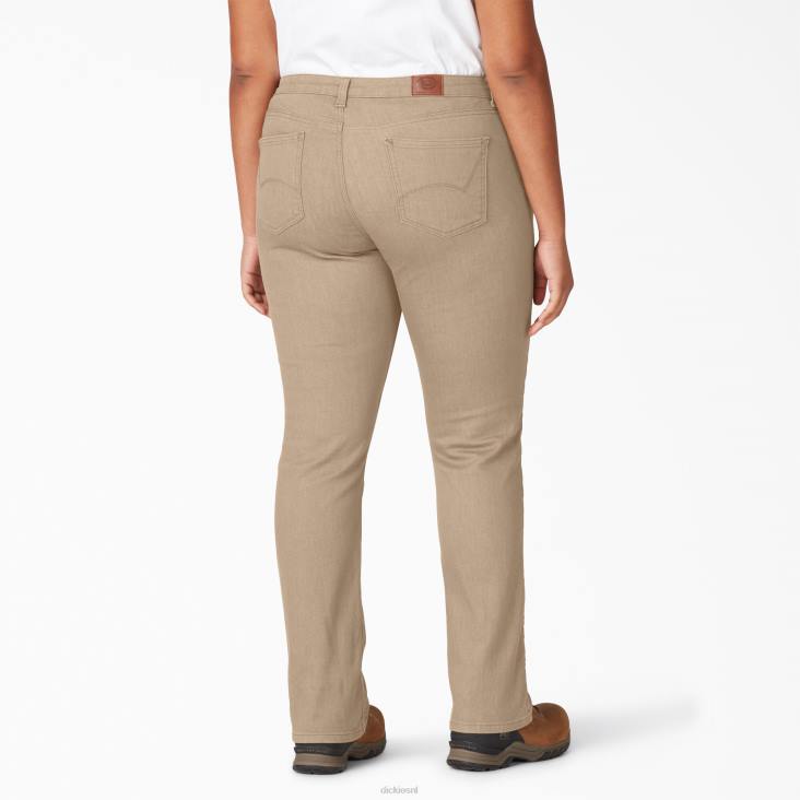 vrouwen Dickies perfecte vorm plus stretchjeans normaal kleding 6F0X1892