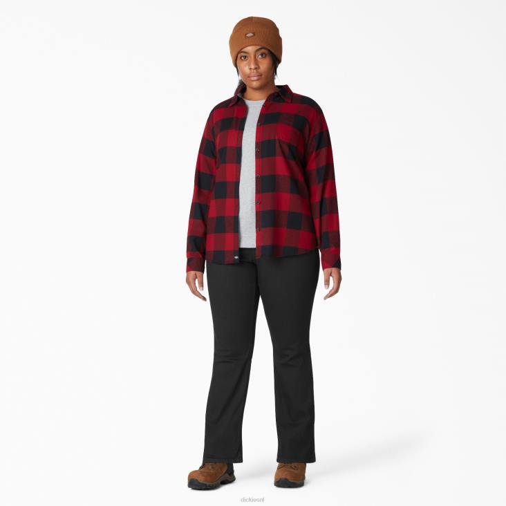 vrouwen Dickies plus perfect gevormde bootcut-jeans normaal kleding 6F0X1866