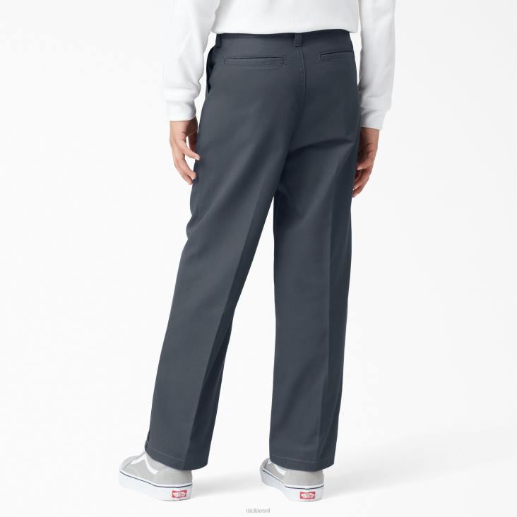 kinderen Dickies broek met klassieke pasvorm antracietgrijs (ch) kleding 6F0X2656