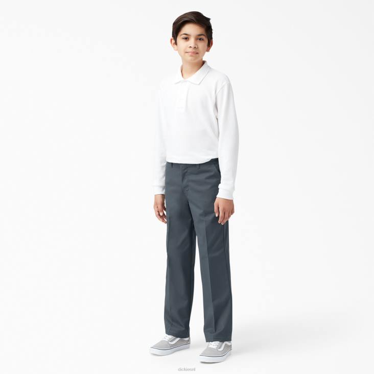 kinderen Dickies broek met klassieke pasvorm antracietgrijs (ch) kleding 6F0X2656