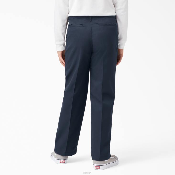 kinderen Dickies broek met klassieke pasvorm donker marineblauw (dn) kleding 6F0X2687