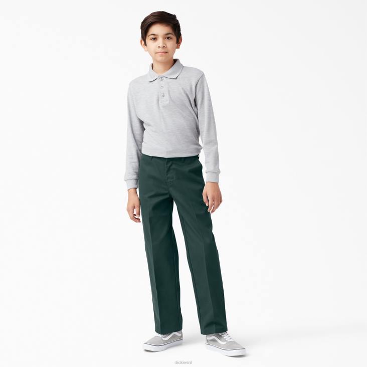 kinderen Dickies broek met klassieke pasvorm jager groen (gh) kleding 6F0X2659