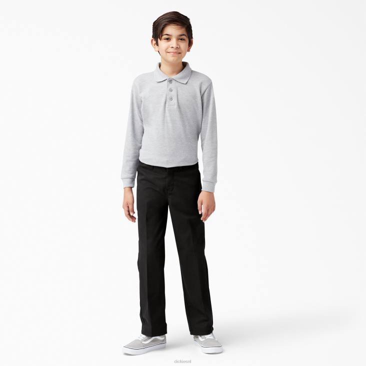 kinderen Dickies broek met klassieke pasvorm zwart (bk) kleding 6F0X2655