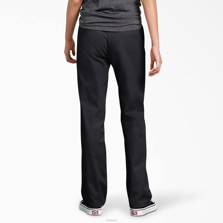 kinderen Dickies flex slim fit broek zwart (bk) kleding 6F0X2709