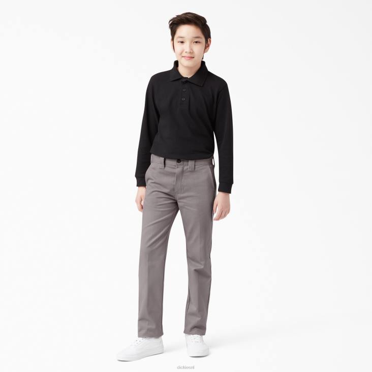 kinderen Dickies flexibele skinny-fit broek zilver (sv) kleding 6F0X2652