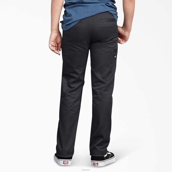 kinderen Dickies flexibele skinny-fit broek zwart (bk) kleding 6F0X2648