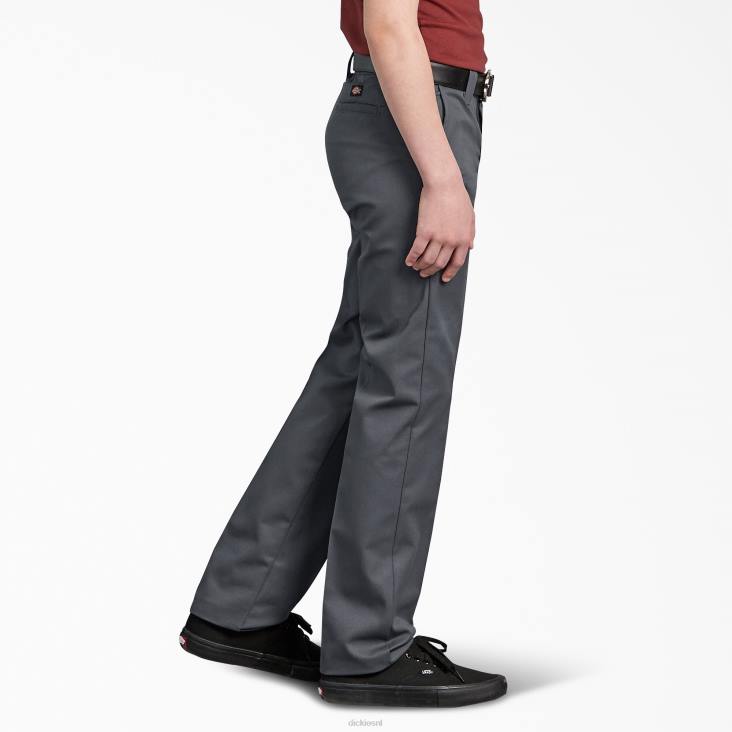 kinderen Dickies slim fit broek antracietgrijs (ch) kleding 6F0X2664