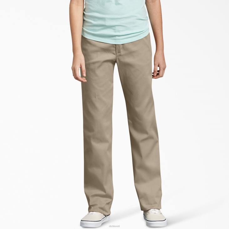 kinderen Dickies slim fit broek woestijnzand (ds) kleding 6F0X2708