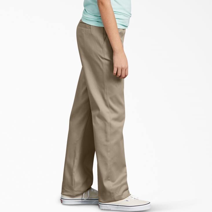 kinderen Dickies slim fit broek woestijnzand (ds) kleding 6F0X2708