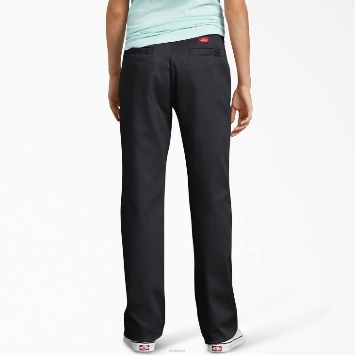 kinderen Dickies slim fit broek zwart (bk) kleding 6F0X2706