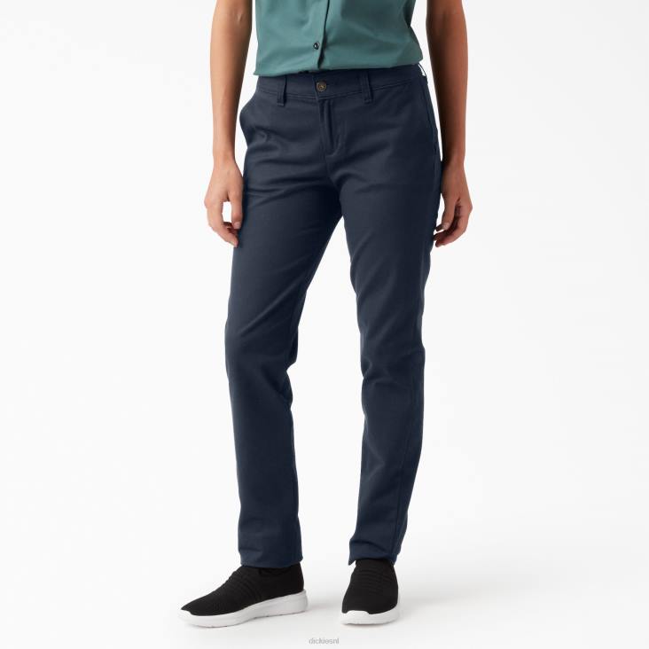 vrouwen Dickies dunne broek van keperstof normaal kleding 6F0X1906