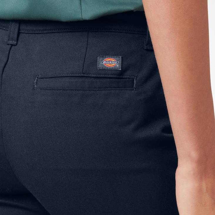 vrouwen Dickies dunne broek van keperstof normaal kleding 6F0X1906