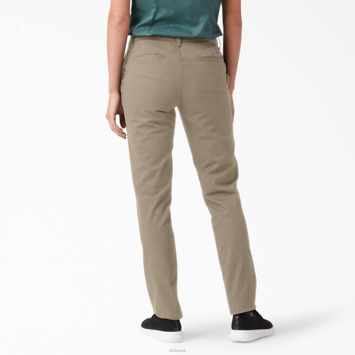 vrouwen Dickies dunne broek van keperstof normaal kleding 6F0X1907