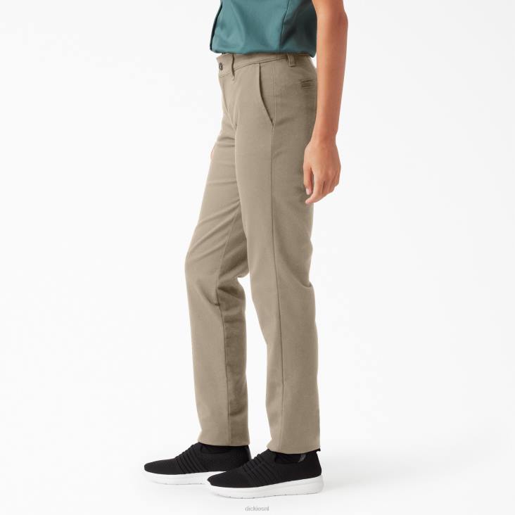 vrouwen Dickies dunne broek van keperstof normaal kleding 6F0X1907