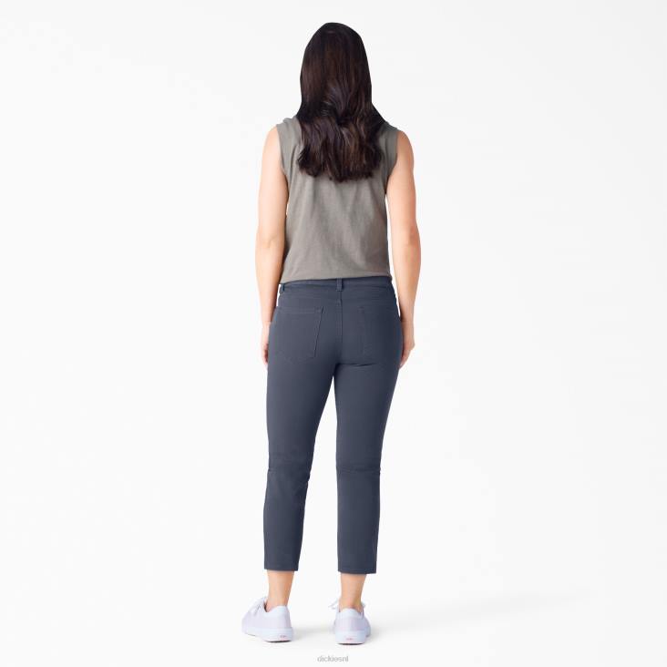 vrouwen Dickies perfect gevormde skinny fit capri gespoeld marine (rnv) kleding 6F0X1817