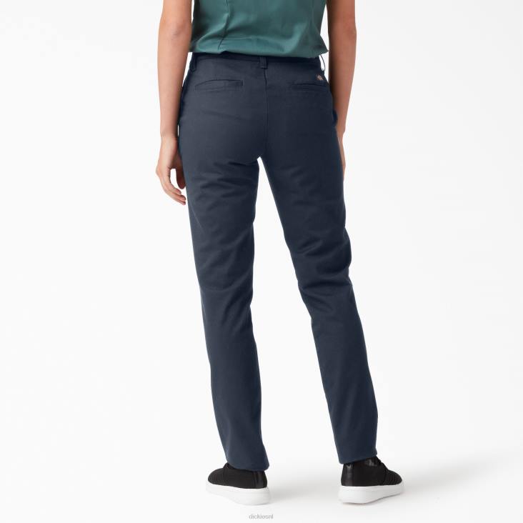 vrouwen Dickies plus een skinny broek van keperstof normaal kleding 6F0X1903