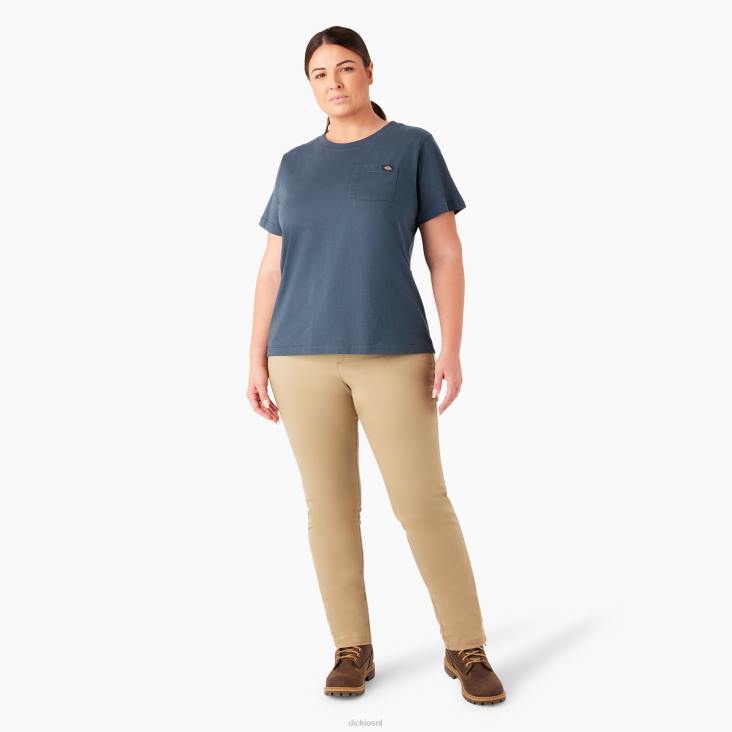 vrouwen Dickies plus een skinny broek van keperstof normaal kleding 6F0X1904